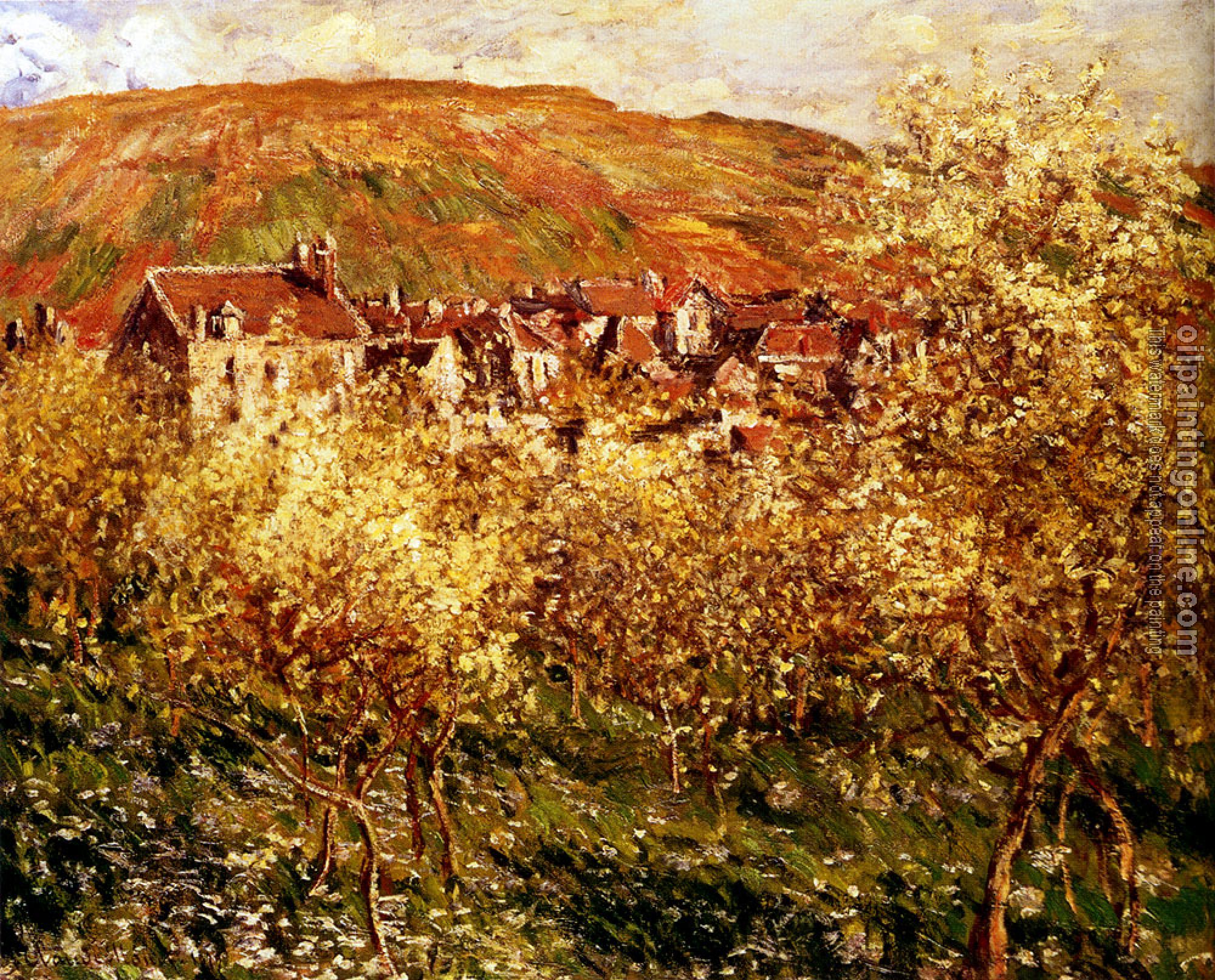 Monet, Claude Oscar - Apple Trees In Blossom